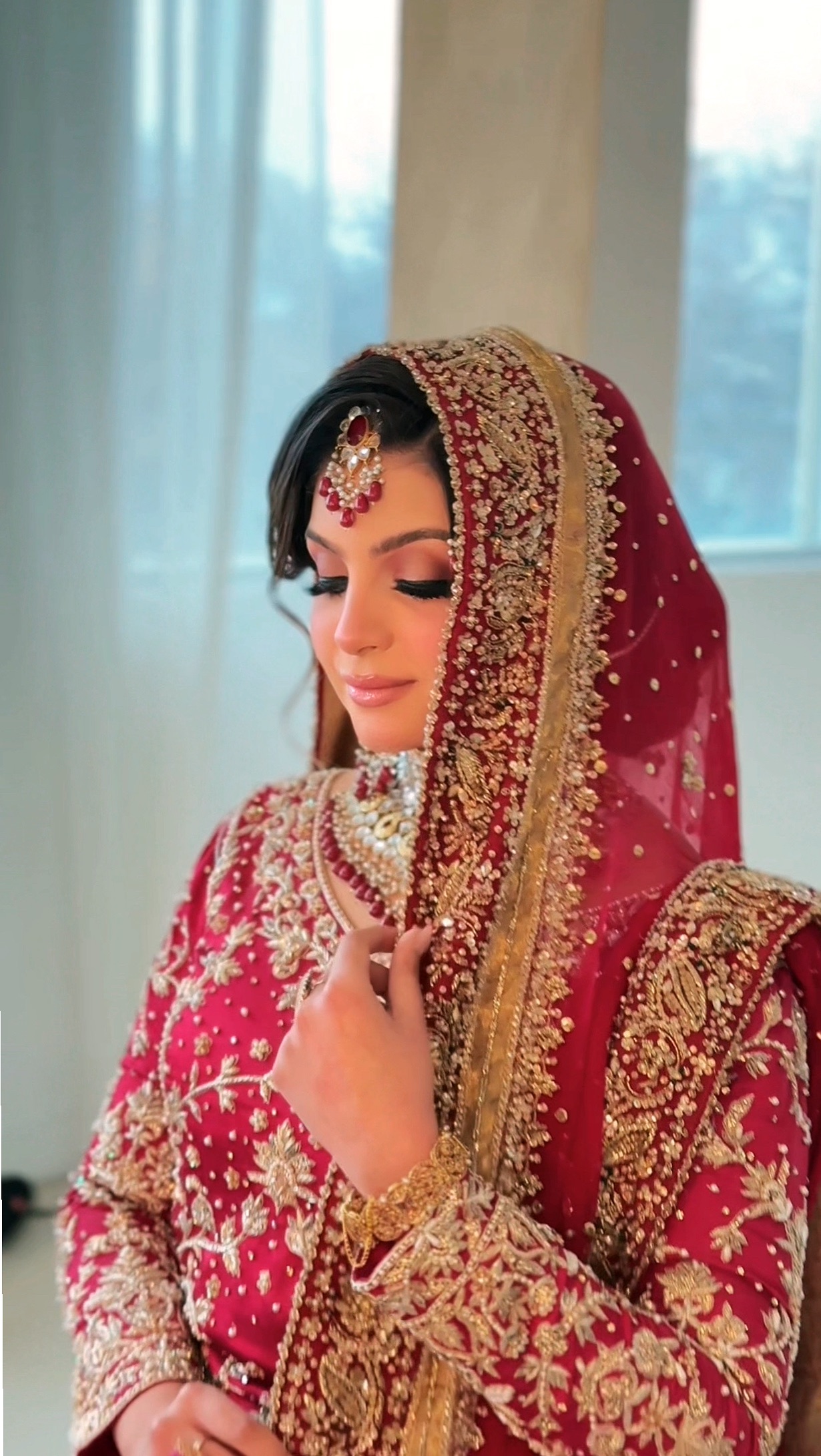 Soft bridal makeup
